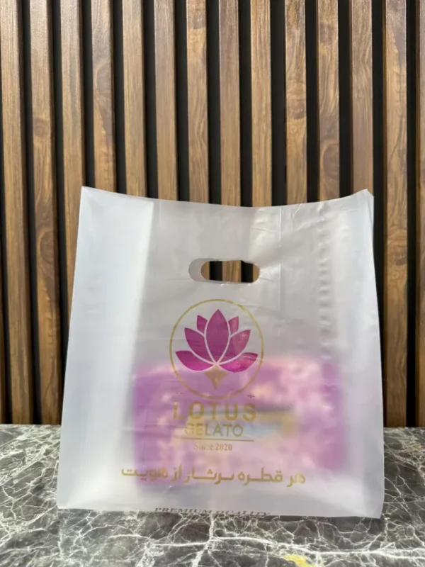 چاپ نایلون دسته موزی مات